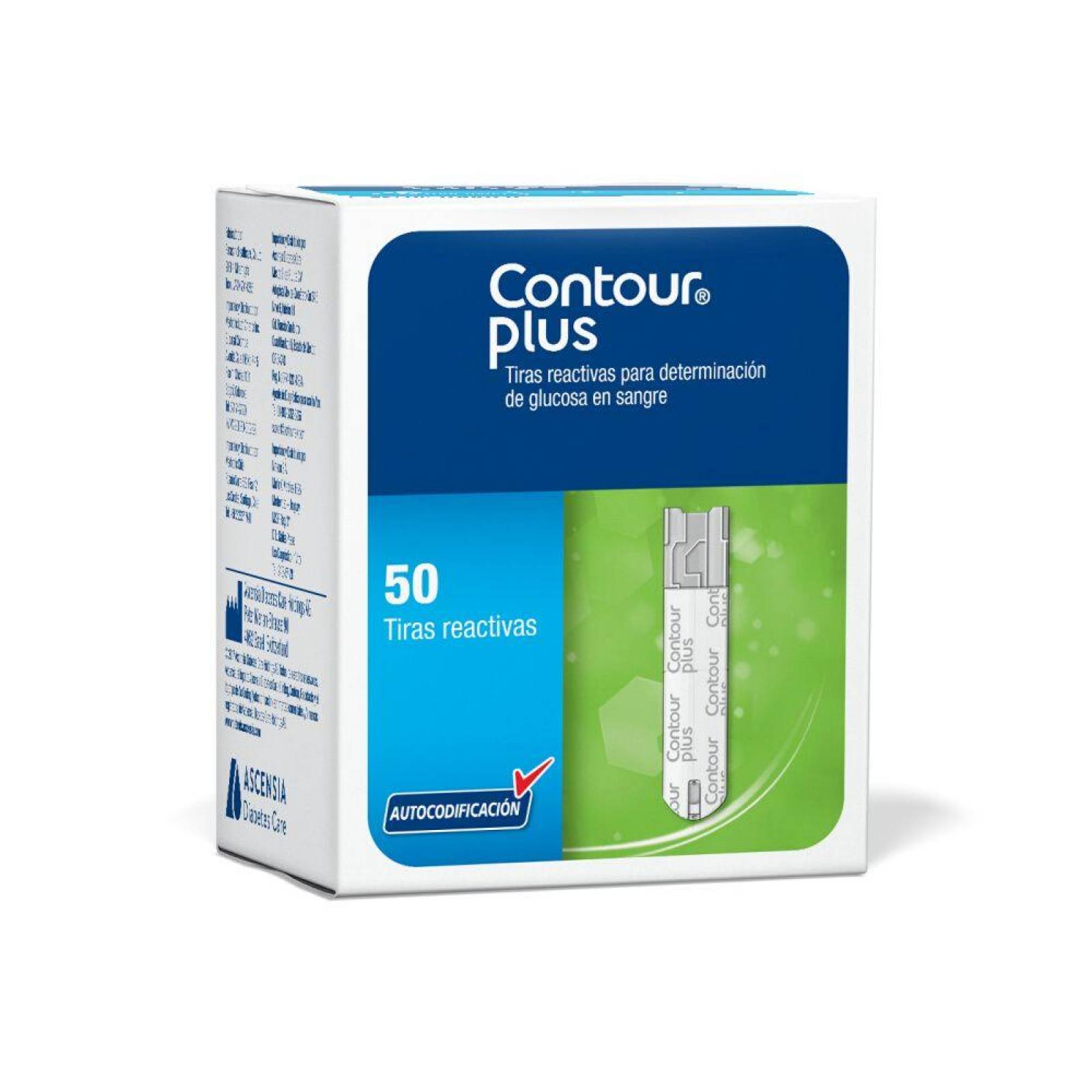 Contour Plus Caja Con 50 Tiras Reactivas 