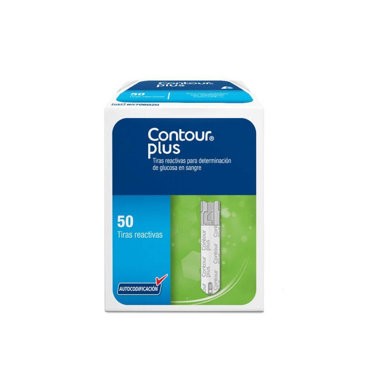 Contour Plus Caja Con 50 Tiras Reactivas