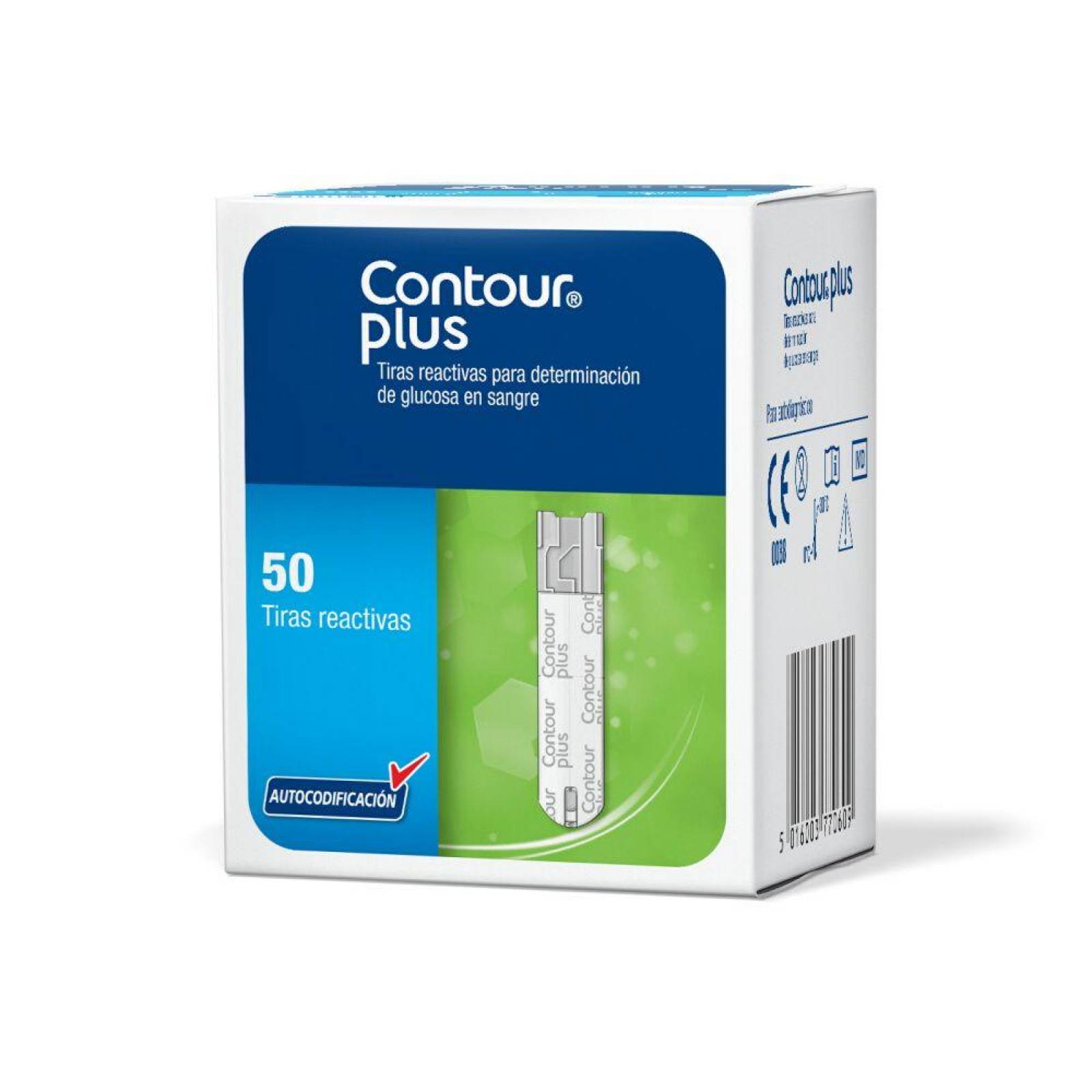 Contour Plus Caja Con 50 Tiras Reactivas 