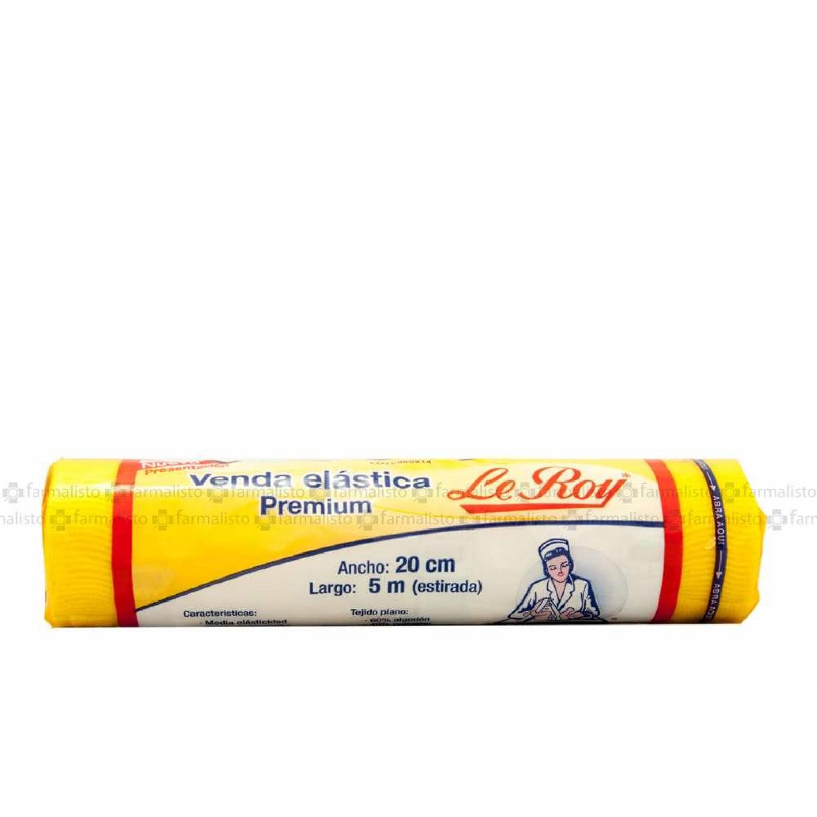 Le Roy Venda Elástica 20 cm X 5 m Empaque Con 1 pieza 