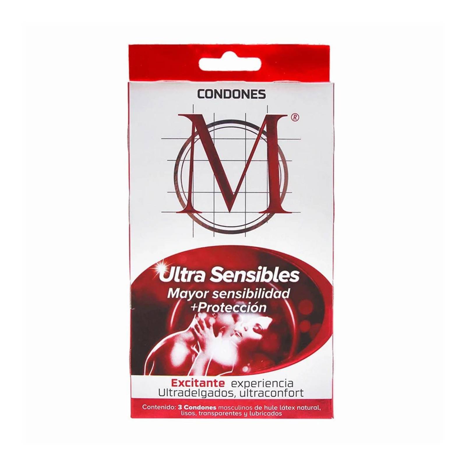 M Force Ultra Sensibles Caja Con 3 Condones 