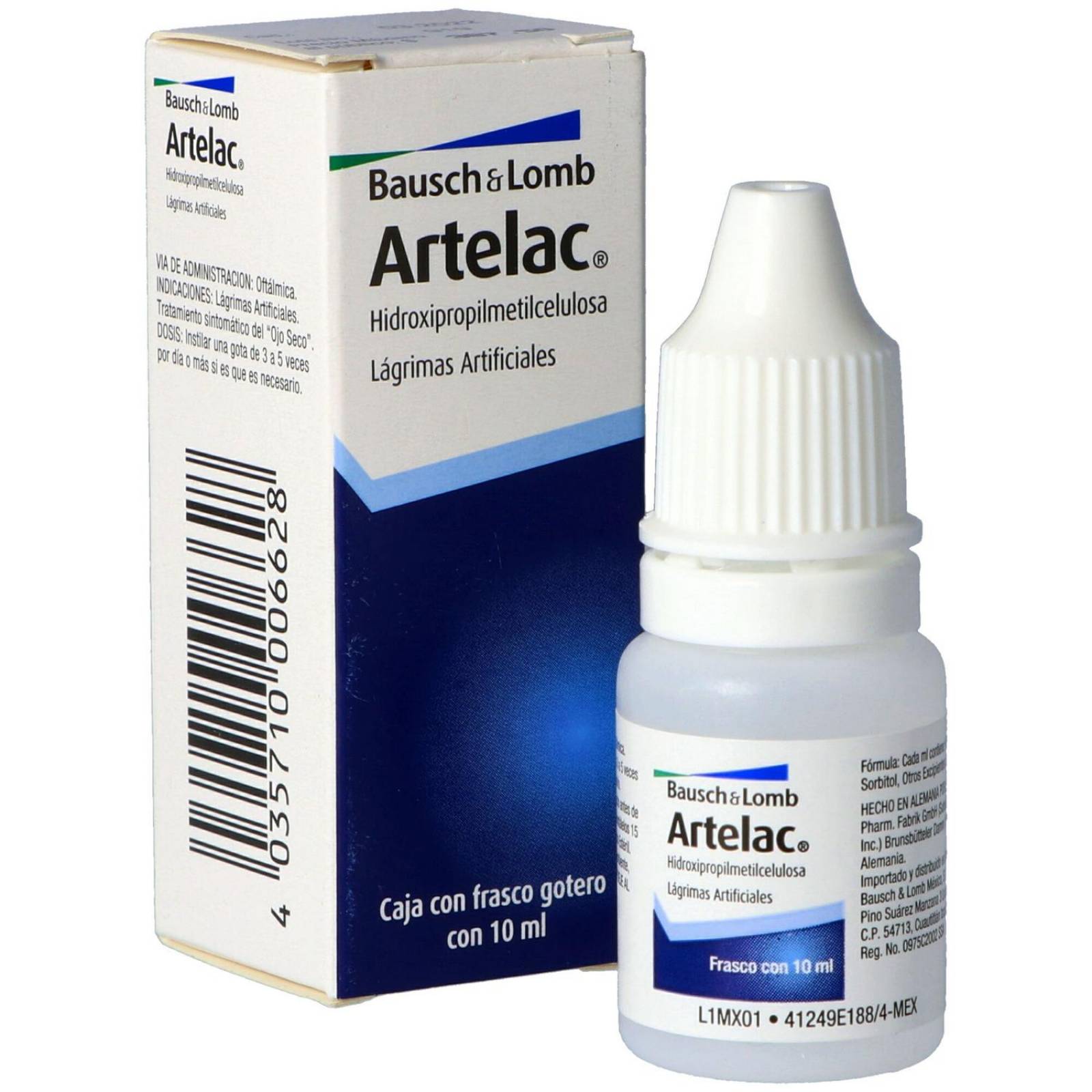Artelac Lagrimas Artificiales Frasco Gotero Con 10mL 