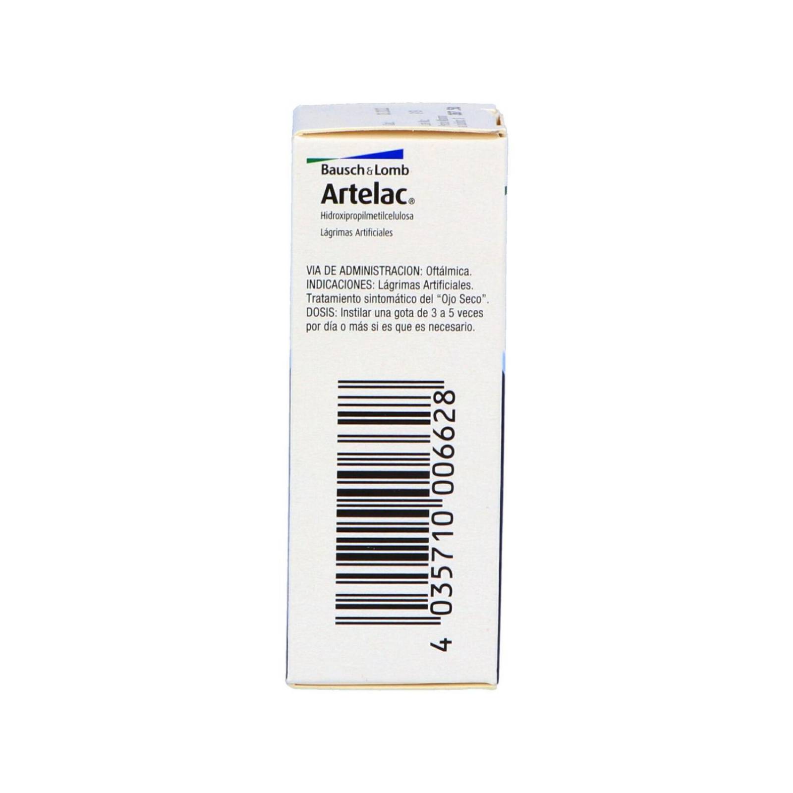 Artelac Lagrimas Artificiales Frasco Gotero Con 10mL 