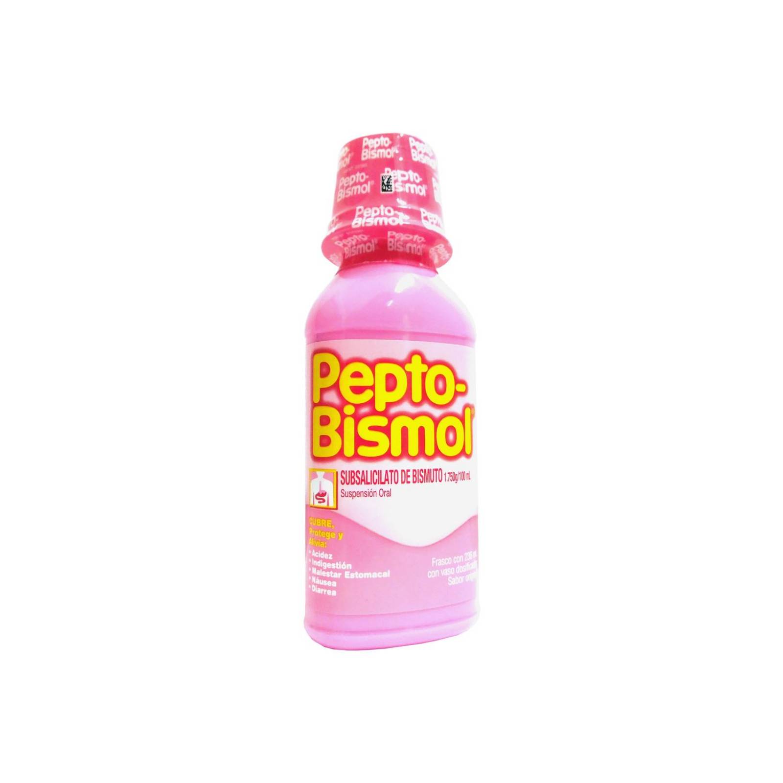 Pepto-Bismol Supensión Oral Frasco Con 236 mL 