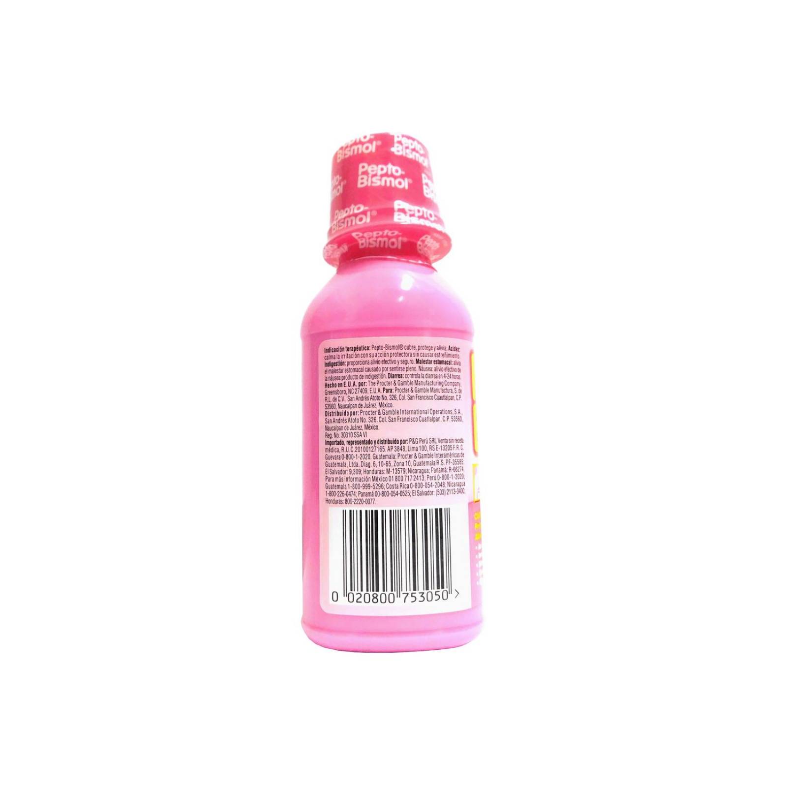 Pepto-Bismol Supensión Oral Frasco Con 236 mL 