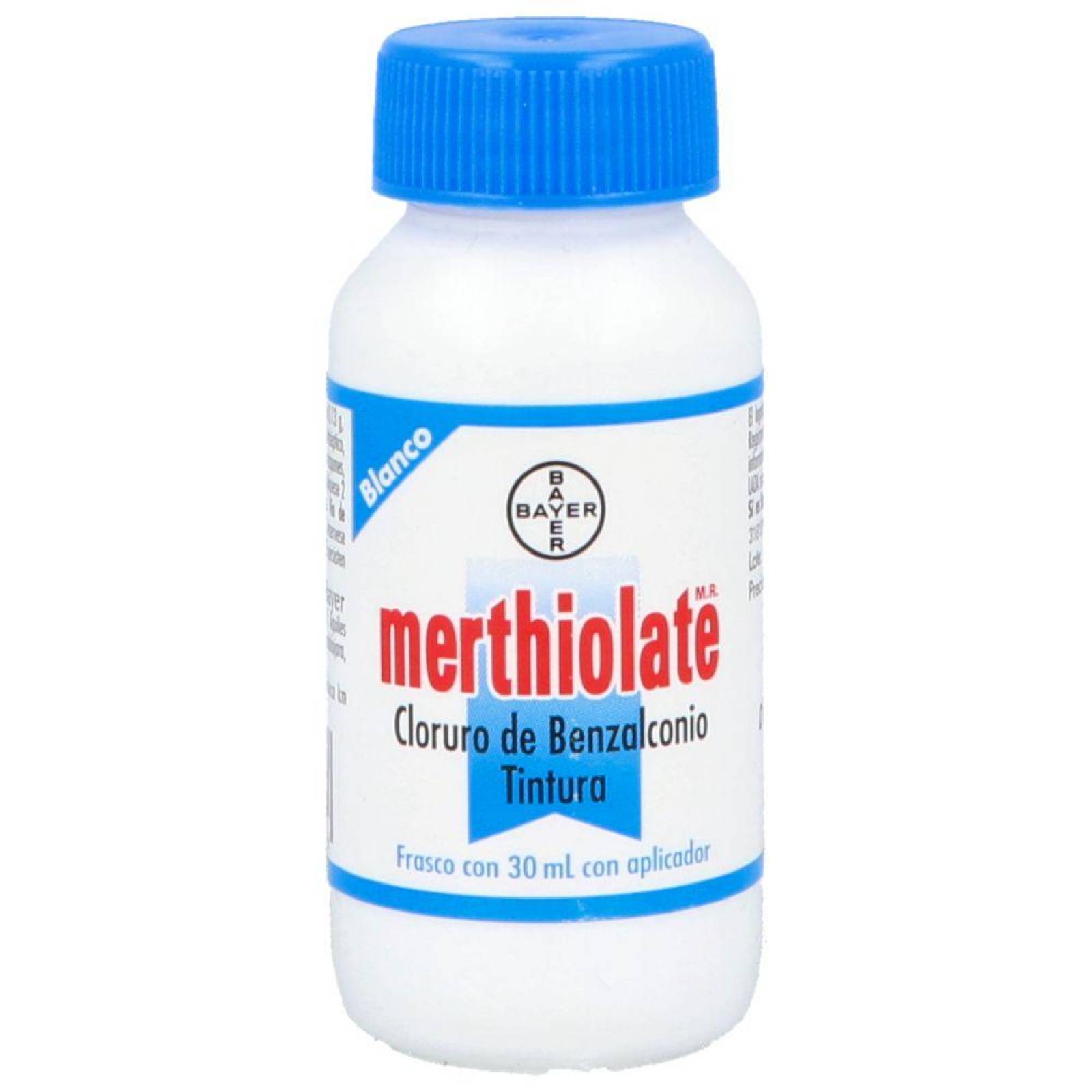 Merthiolate Blanco Frasco Con 30 mL 