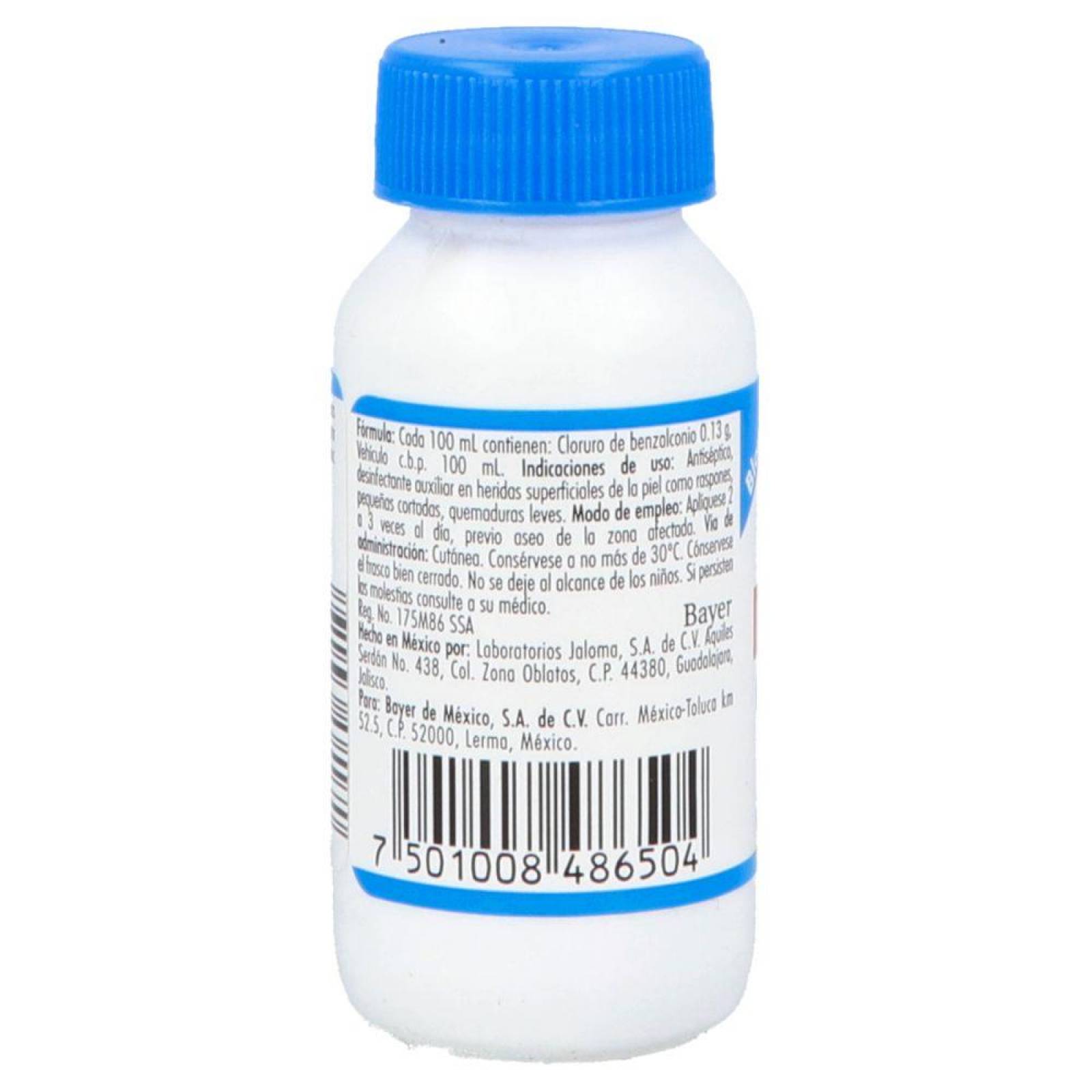 Merthiolate Blanco Frasco Con 30 mL 