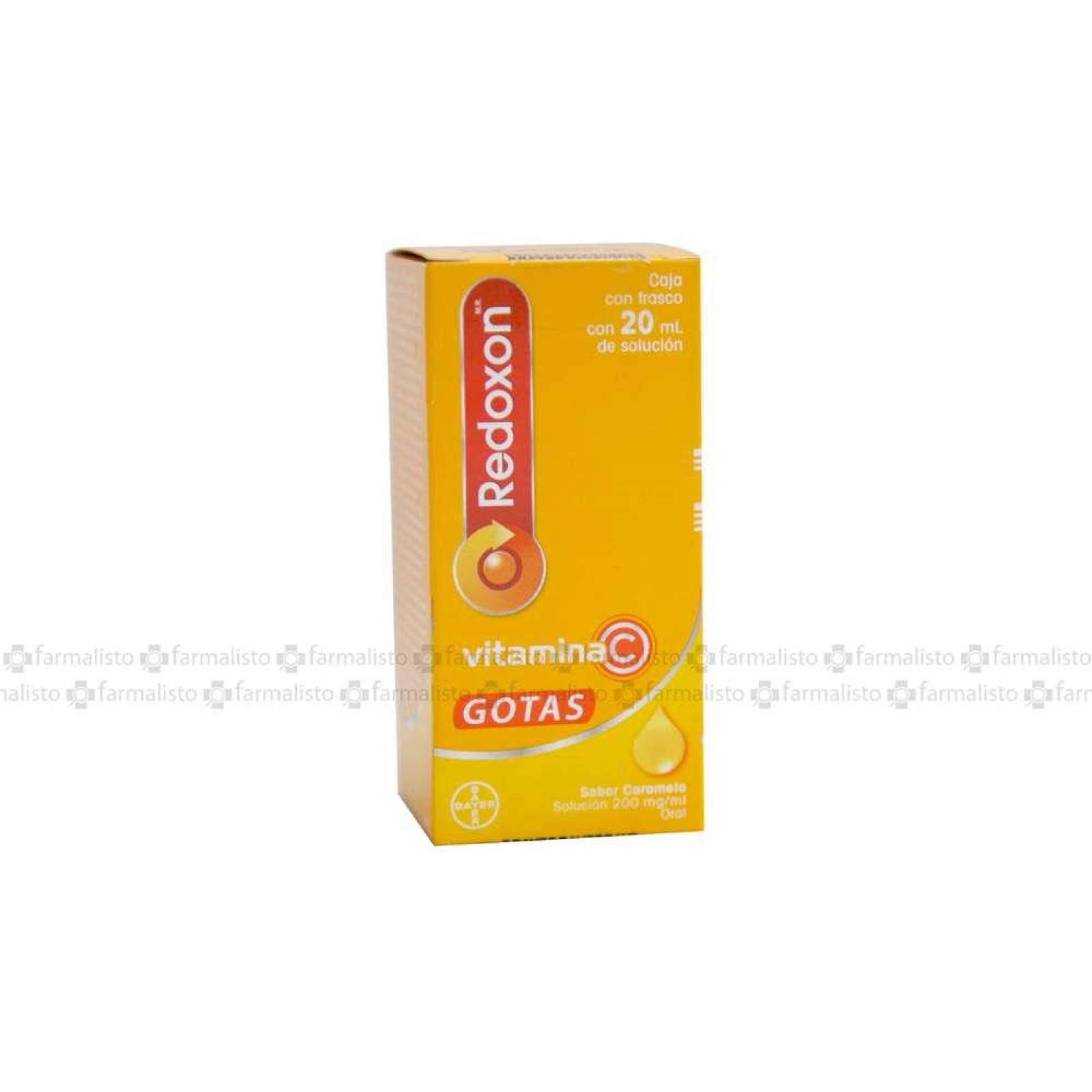 Redoxon Gotas 200mg/mL Caja Con Frasco Gotero Con 20 mL 