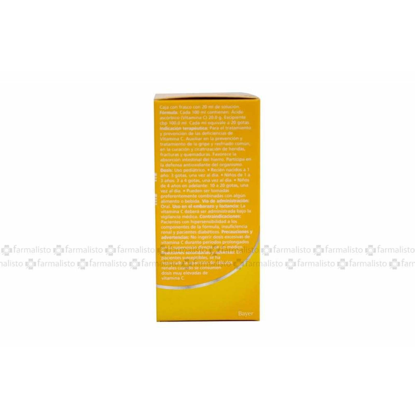 Redoxon Gotas 200mg/mL Caja Con Frasco Gotero Con 20 mL 