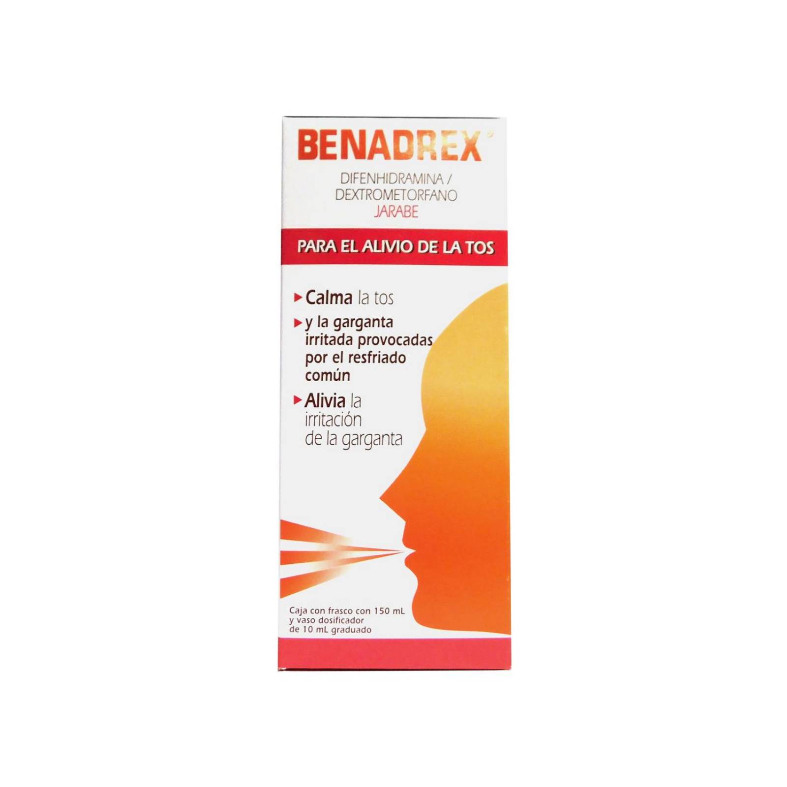 Benadrex Jarabe 150 mL Caja Con Frasco 