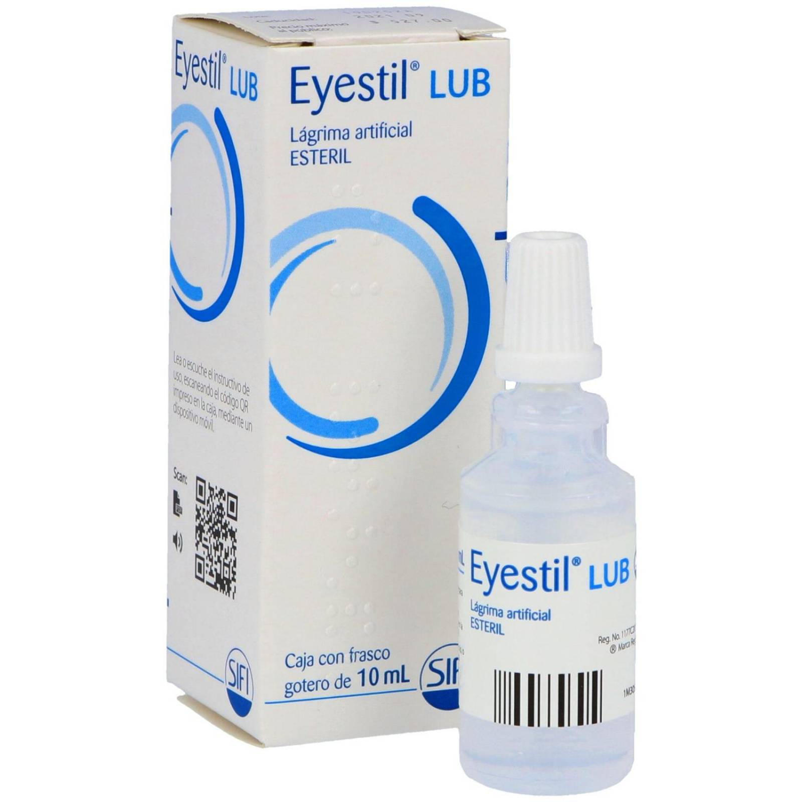 Eyestil Lub Solución 1.5 mg/mL Caja Con Frasco Gotero 10 mL 
