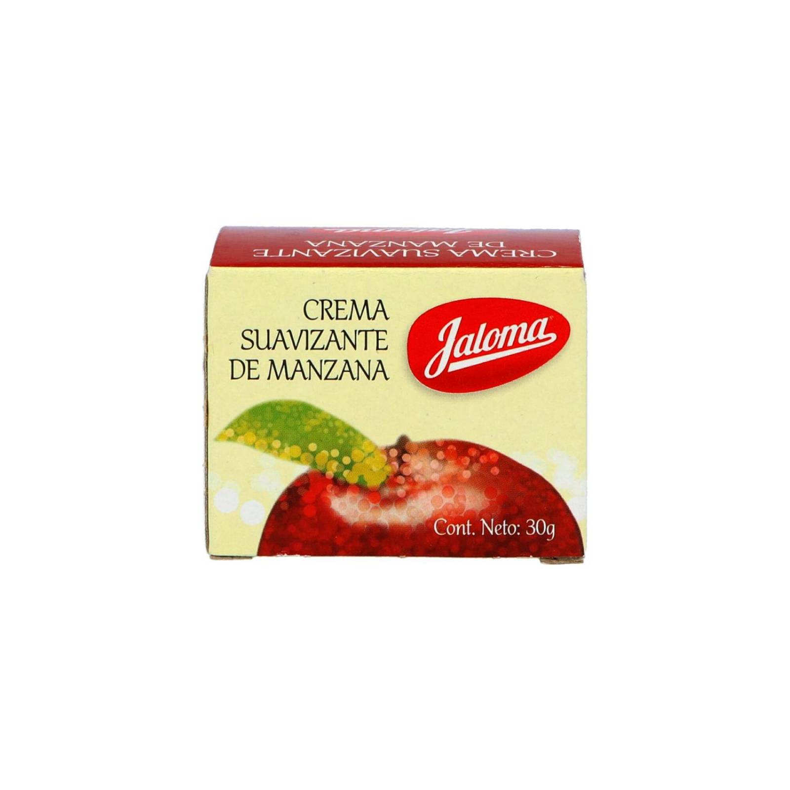 Crema Suavizante De Manzana Para La Piel Bote Con 30 g 