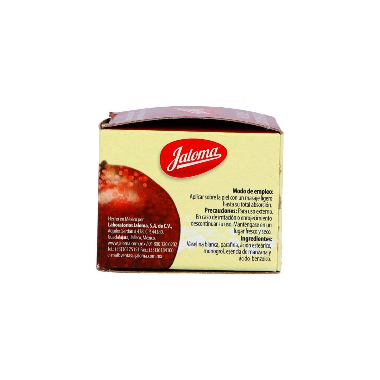 Crema Suavizante De Manzana Para La Piel Bote Con 30 g 