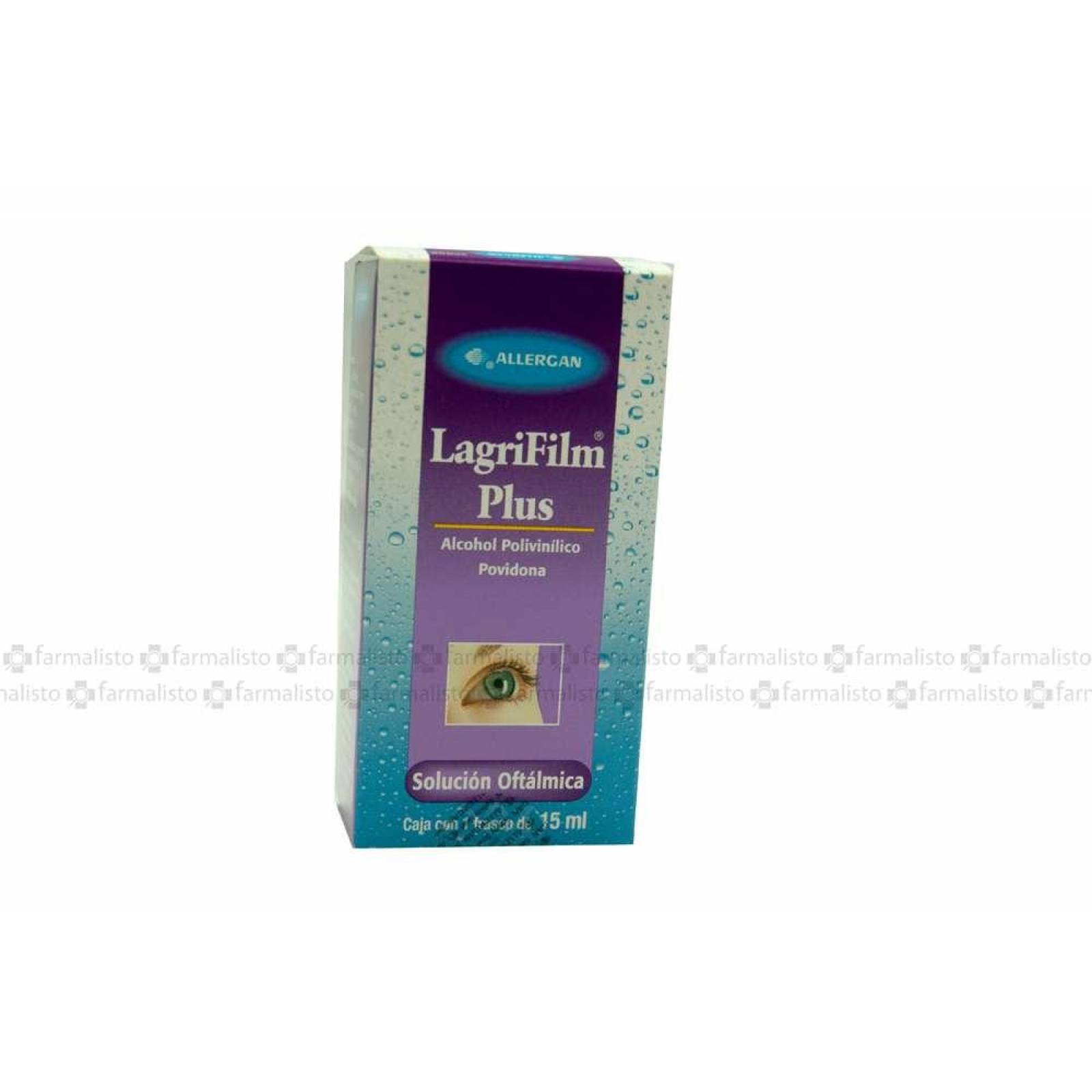 Lagrifilm Plus Solución Caja Con Frasco Gotero Con 15mL 