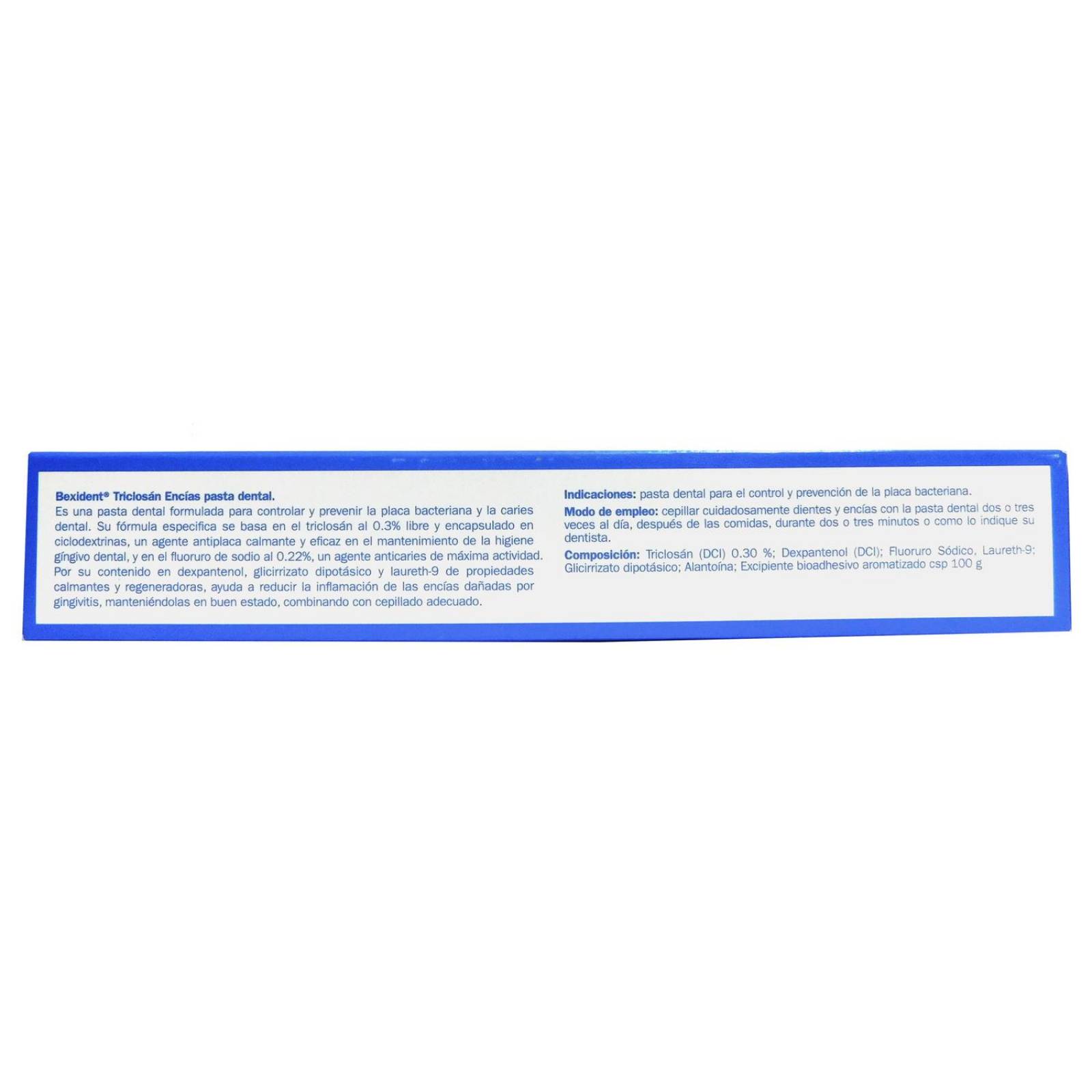 Bexident Triclosan Encías Caja Con Tubo Con 75 Ml Pasta Dent 
