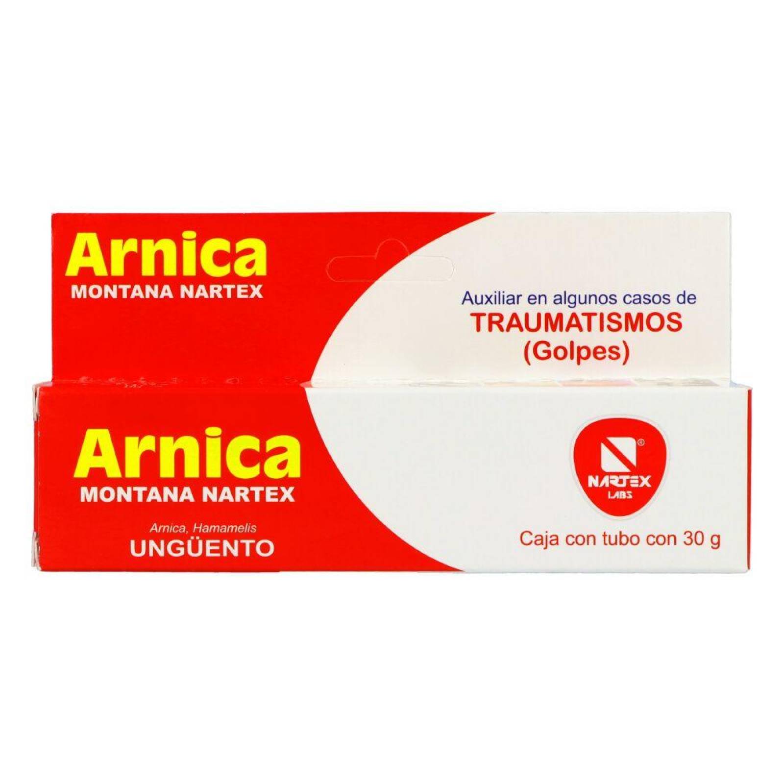 Arnica Montana Nartex Pomada Caja Con Tubo Con 30 g 