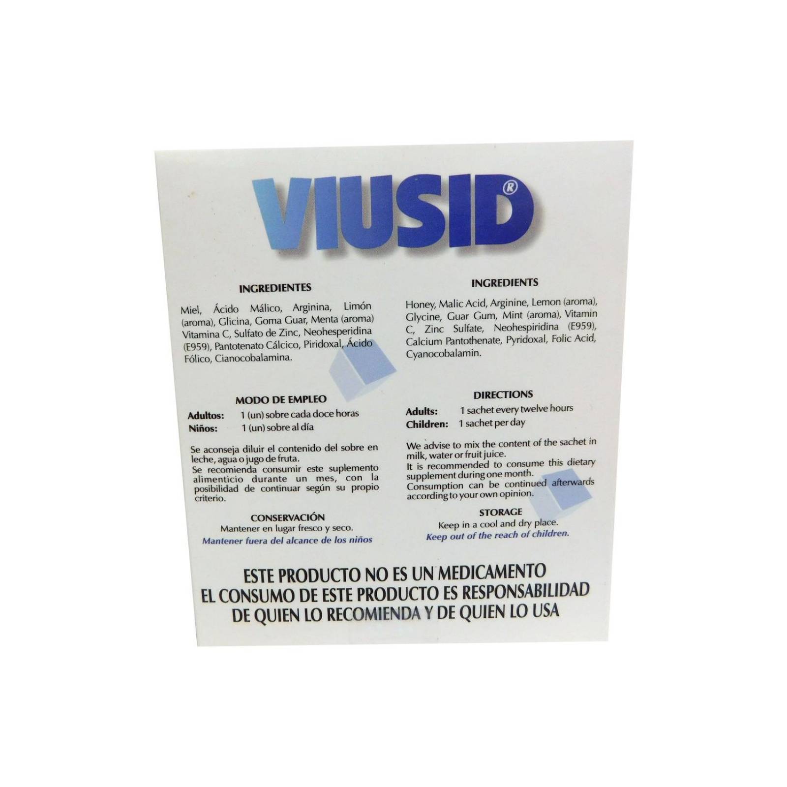 Viusid Caja Con 21 Sobres Con 4 g 