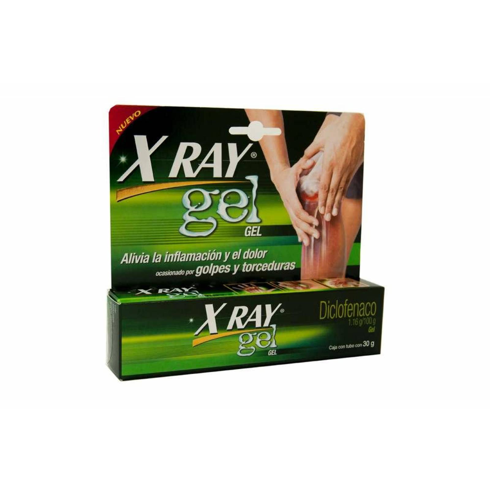 Xray gel 1.16 g / 100 g Caja Con Tubo Con 30 g 