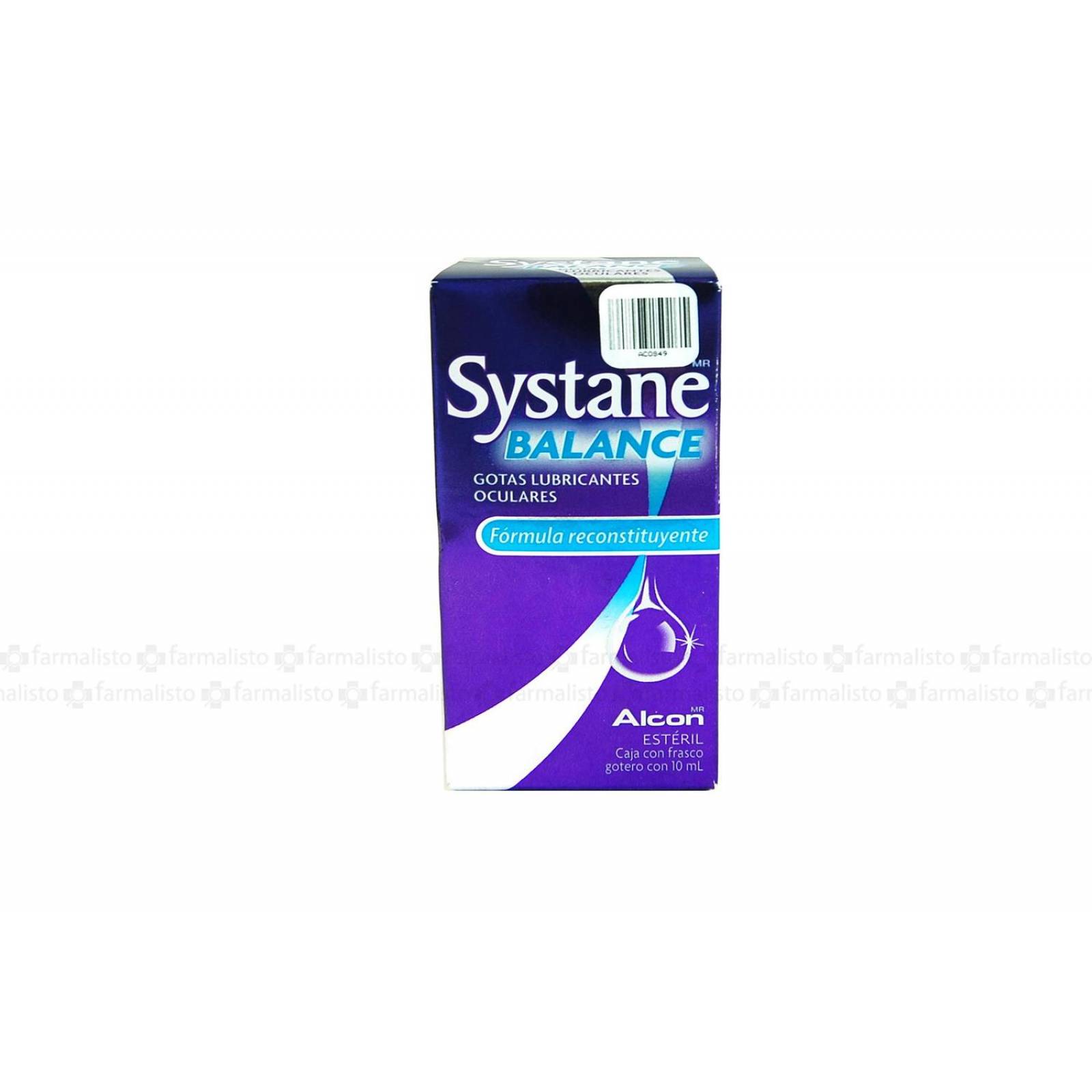 Systane Balance Gotas Lubricantes Caja con Frasco Gotero con 10 mL 