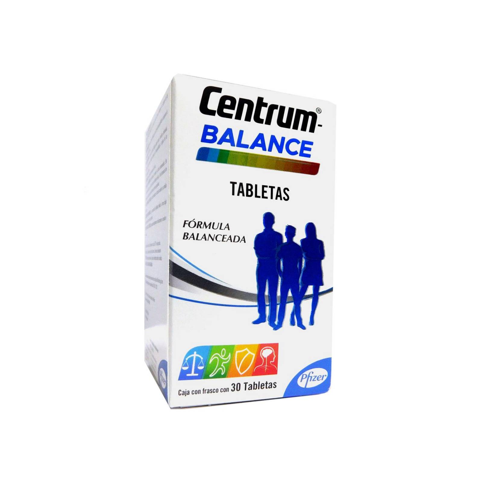 Centrum Fórmula Balanceada Caja Con Frasco Con 30 Tabletas 