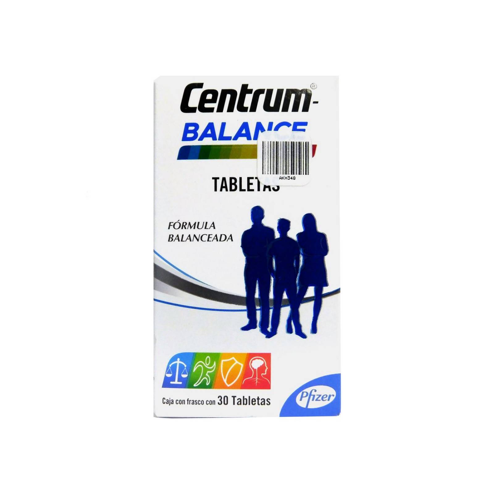 Centrum Fórmula Balanceada Caja Con Frasco Con 30 Tabletas 