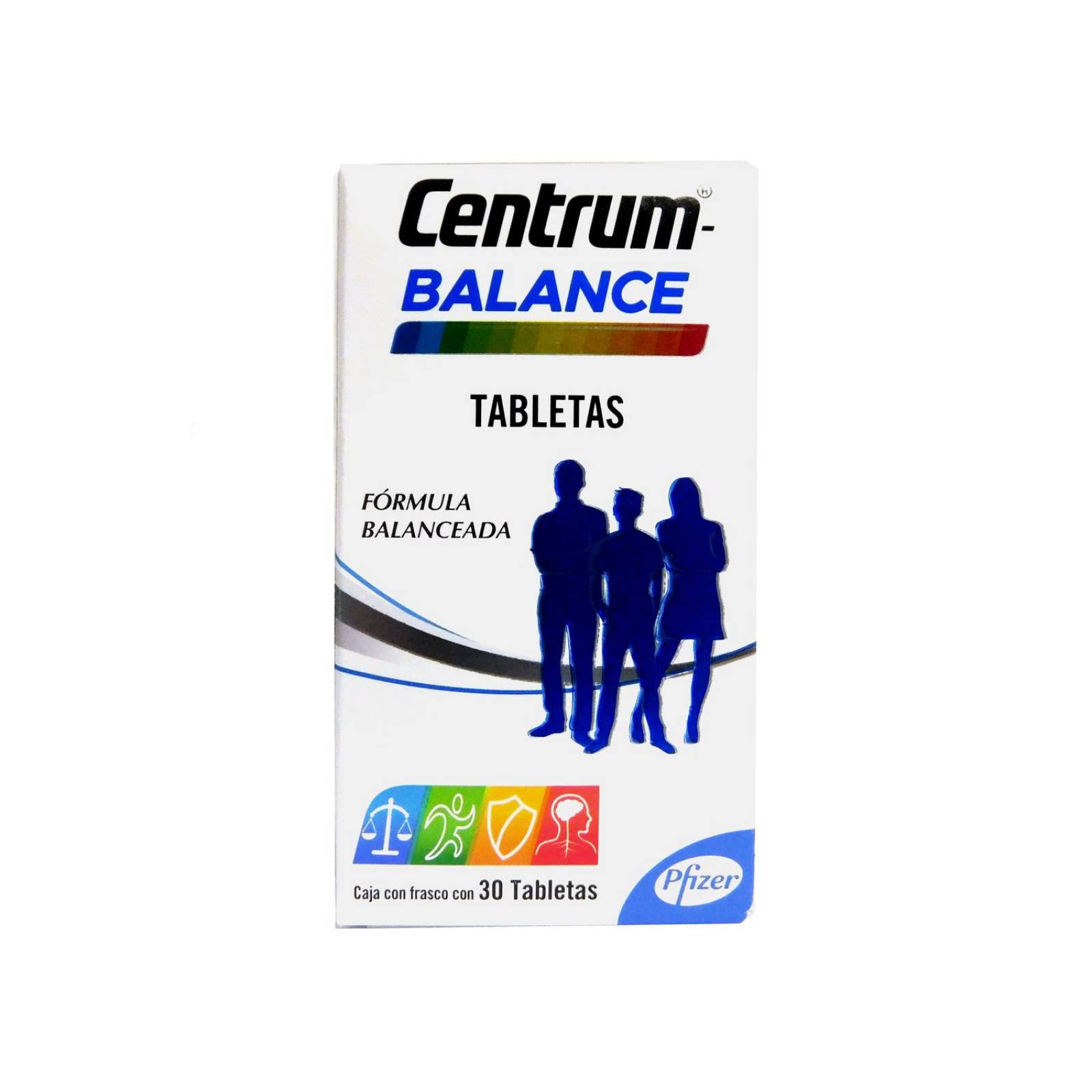 Centrum Fórmula Balanceada Caja Con Frasco Con 30 Tabletas 