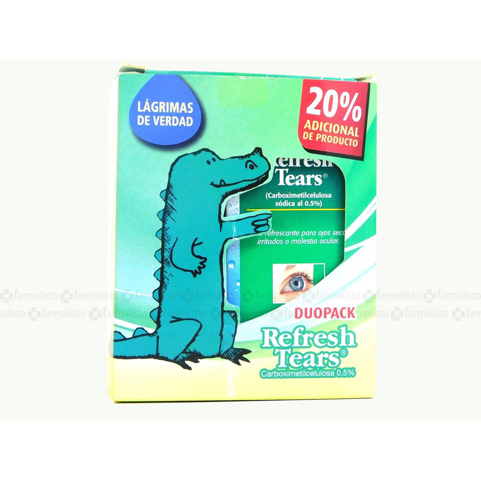 Refresh-Tears Gotas Kit Duopack Con 2 Frascos Con 3 y 15 mL 