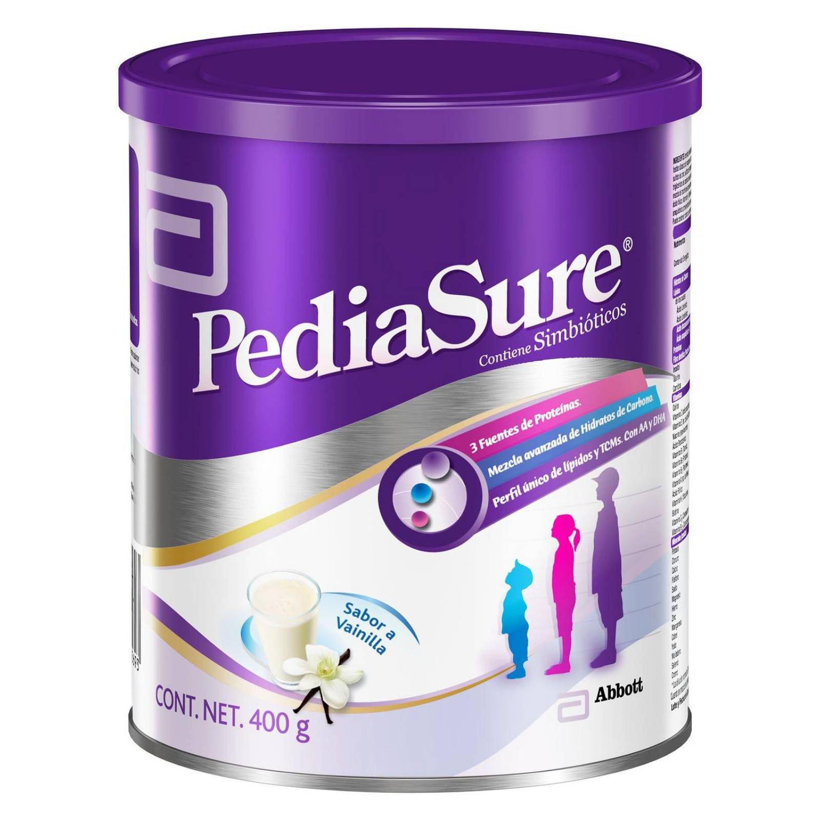 FRM-Pediasure Plus Lata Con 400 g Sabor A Vainilla 