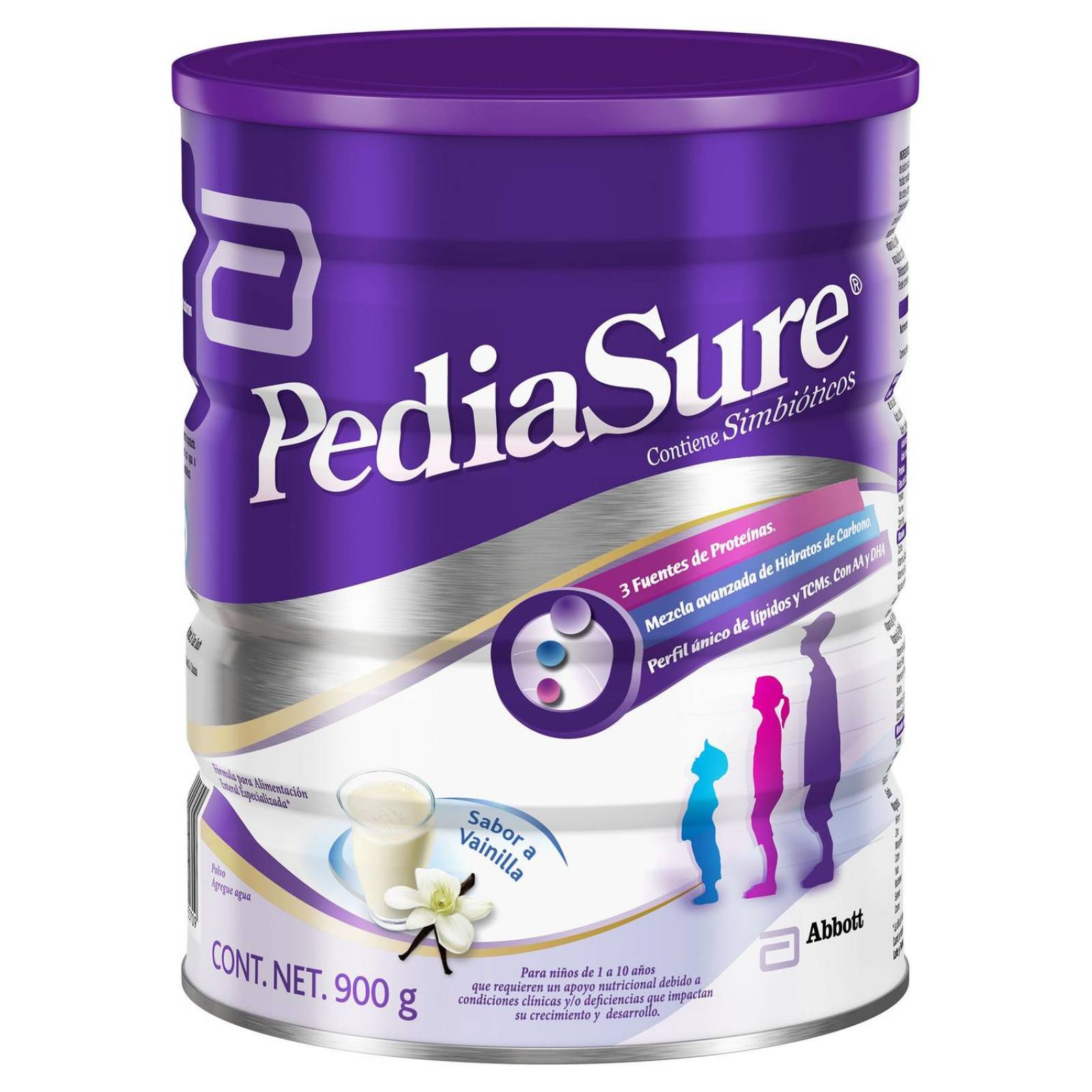 Pediasure Polvo 1 Lata 850 G Sabor Vainilla