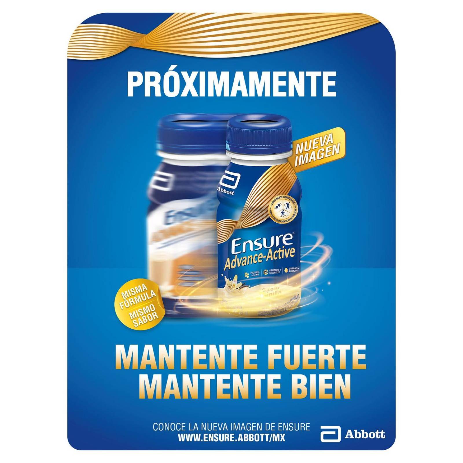 FRM-Ensure Advance Fresa Frasco De 237 mL 