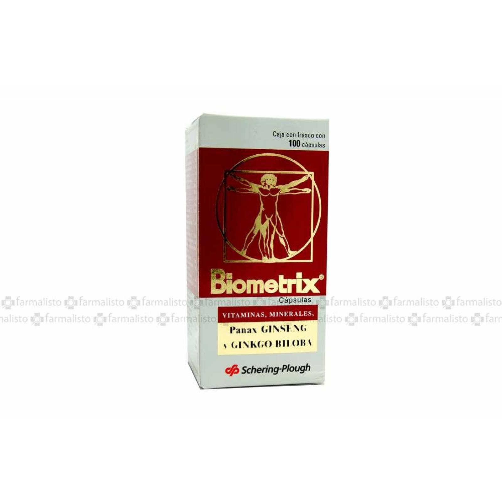 Biometrix Caja Con Frasco Con 100 Cápsulas 
