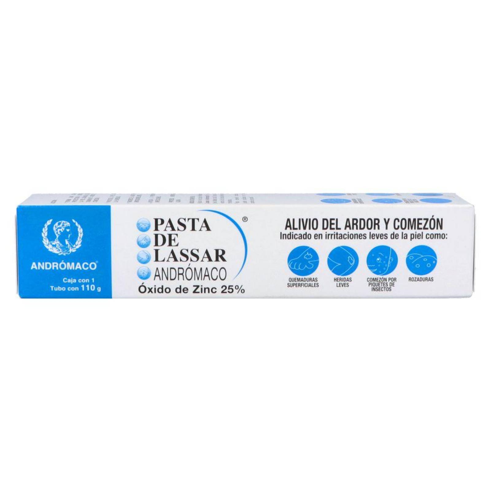 Pasta de Lassar Andromaco Caja Con Tubo Con 110 g 