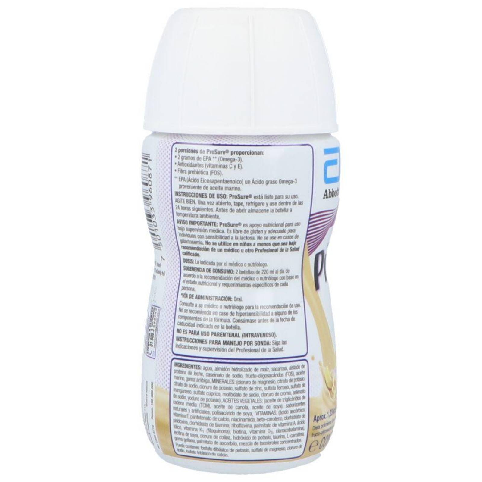 Prosure Sabor Vainilla Botella Con 220 mL 