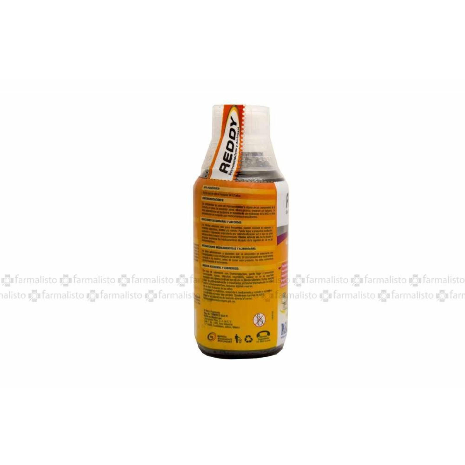 Reddy Jarabe 225mg/225mg Frasco Con 150mL Sabor Miel Con Limón 