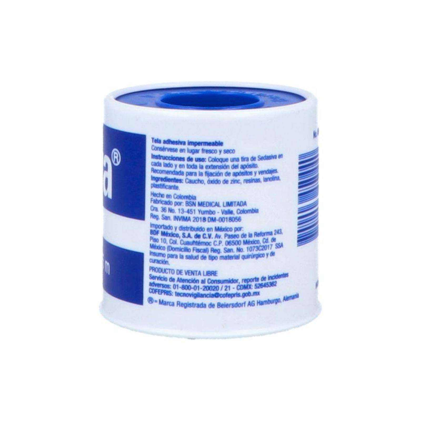 Sedasiva Tela Adhesiva 1 Rollo De 5cmx5m 