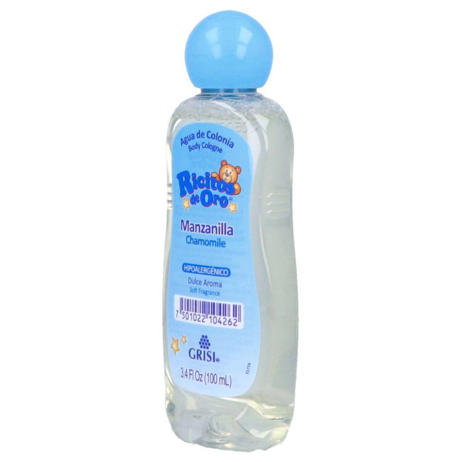 Ricitos De Oro Agua De Colonia Botella Con 100 mL 