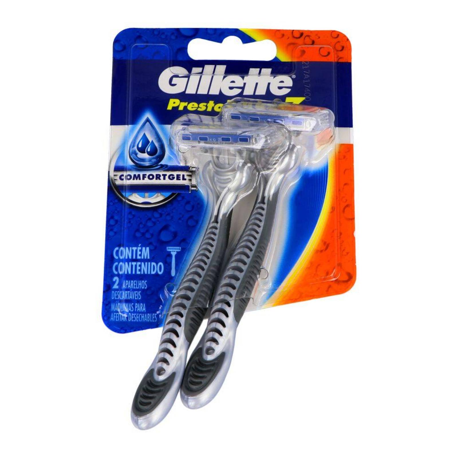 Gillette Prestobarba 3 Empaque Con 2 Rastrillos 