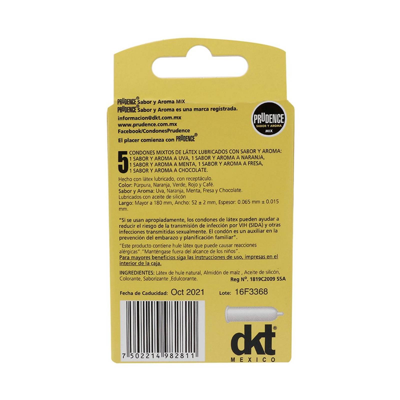 Prudence Mix Caja Con 5 Condones 