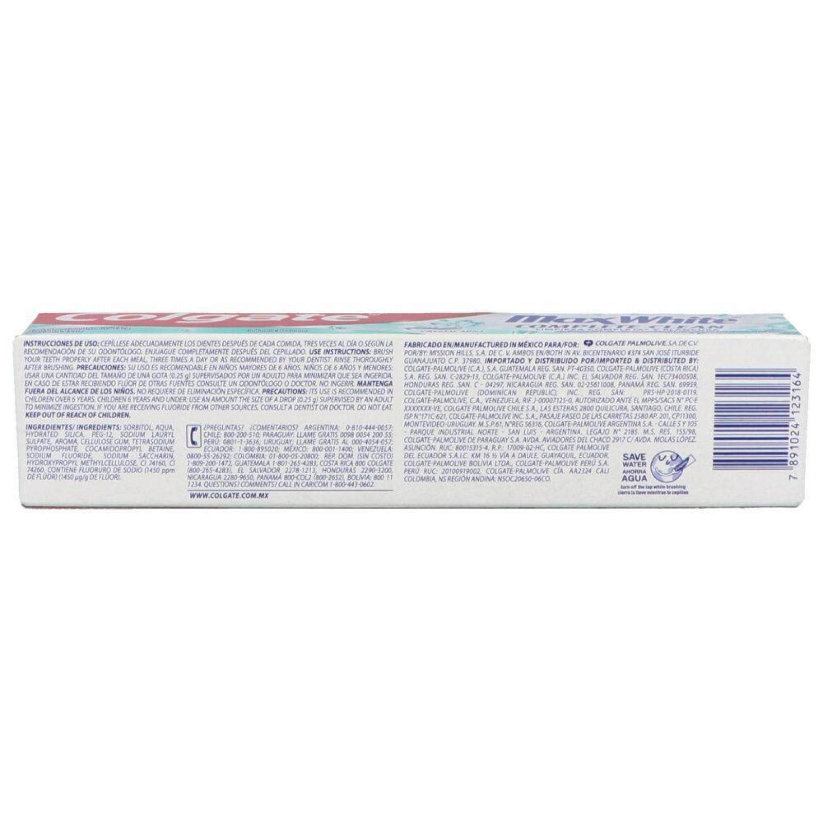 Crema Dental Colgate Max White