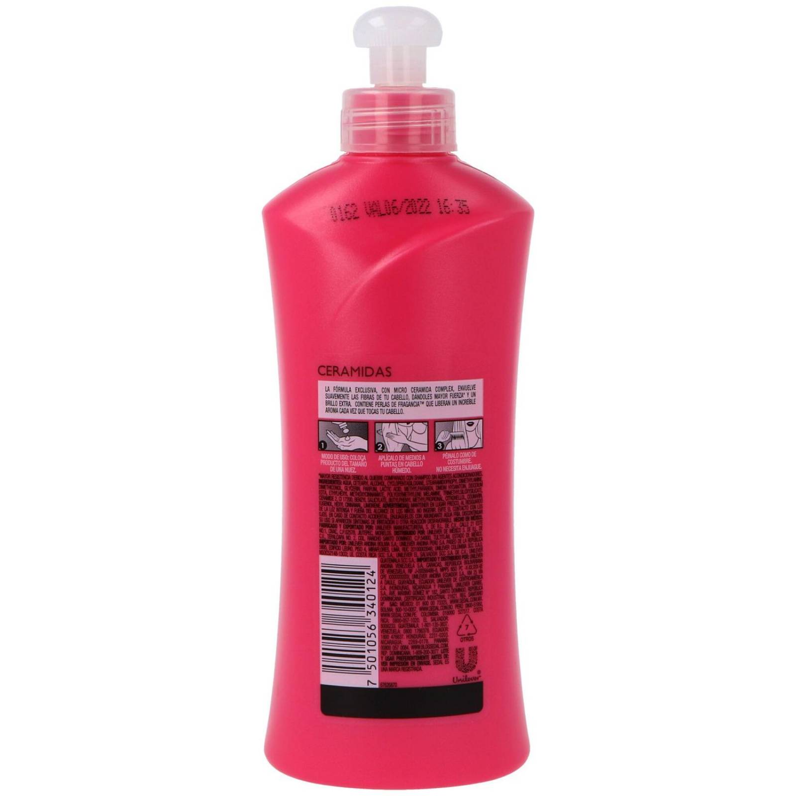 Crema Para Peinar Sedal S.O.S Ceramidas Frasco Con 300 Ml 