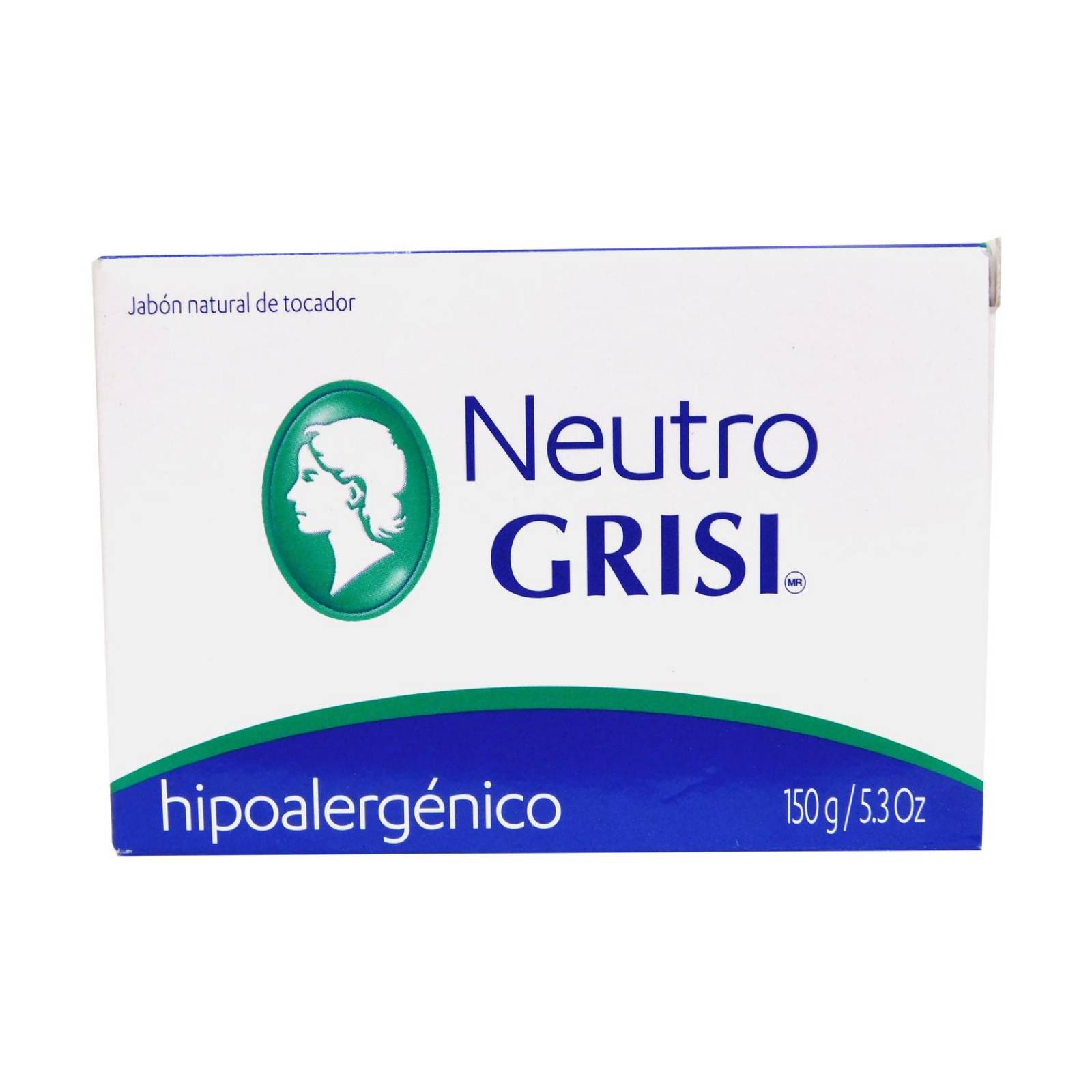 Neutro Grisi Jabón 150 g / 5.3 oz Caja Con 1 Barra 