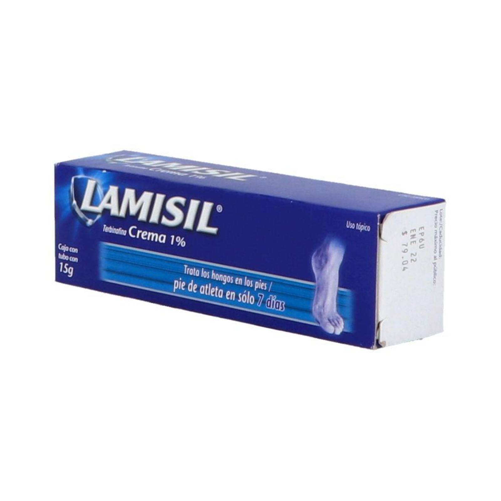Crema Lamisil 1% Caja Con Tubo Con 15 G 