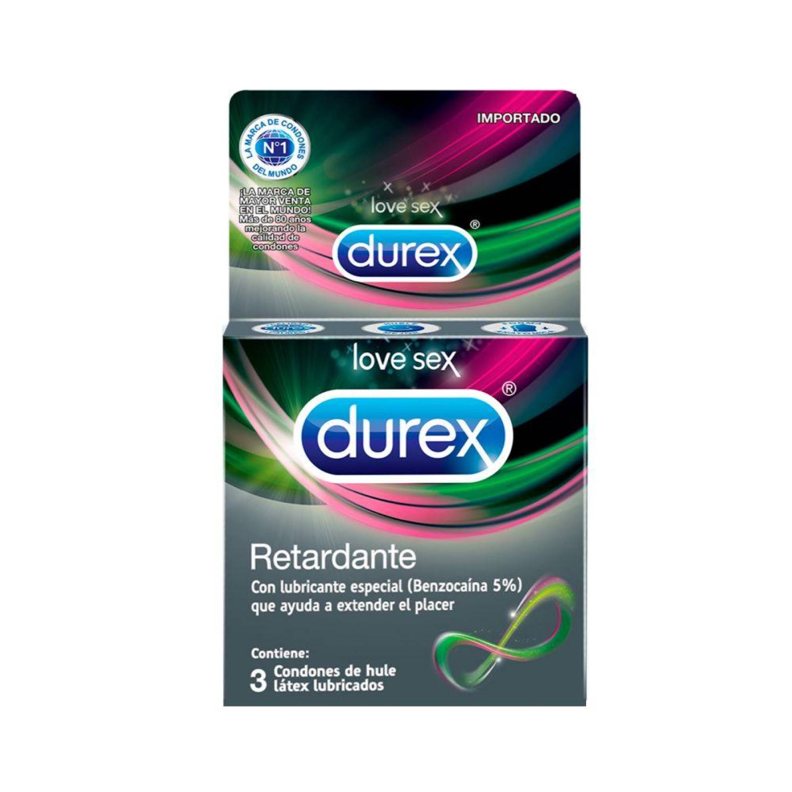 Durex Retardante 3 condones 