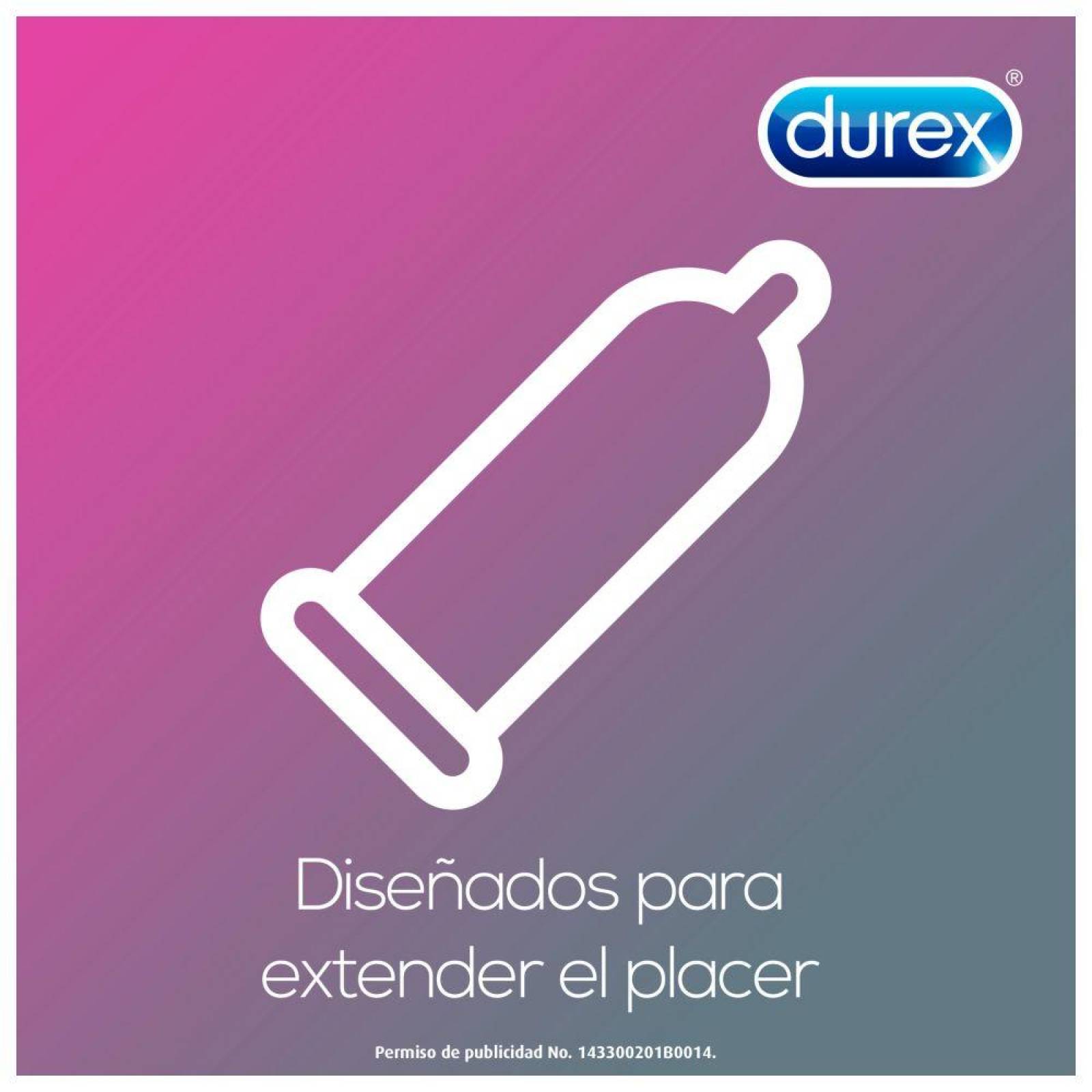 Durex Retardante 3 condones 