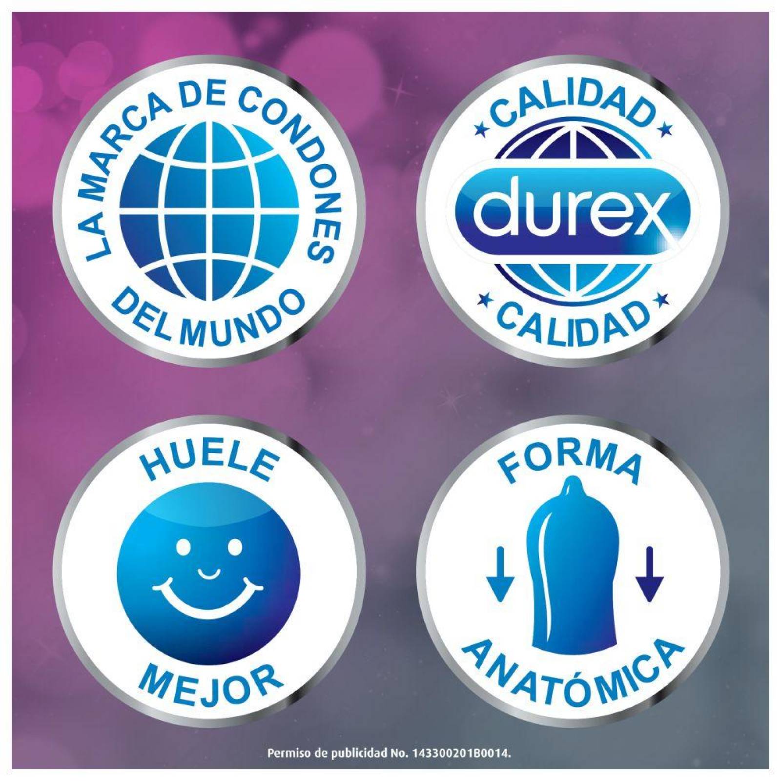 Durex Retardante 3 condones 