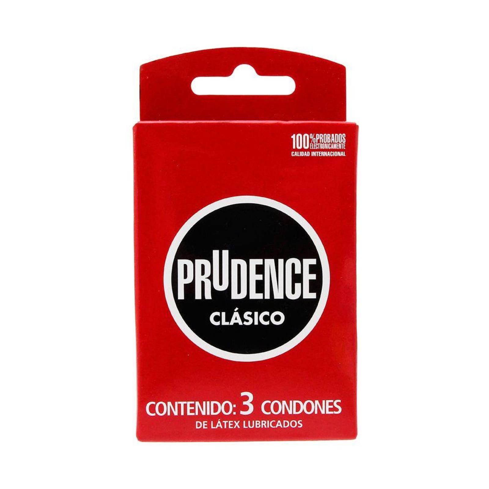 Prudence Clásico Caja Con 3 Condones 