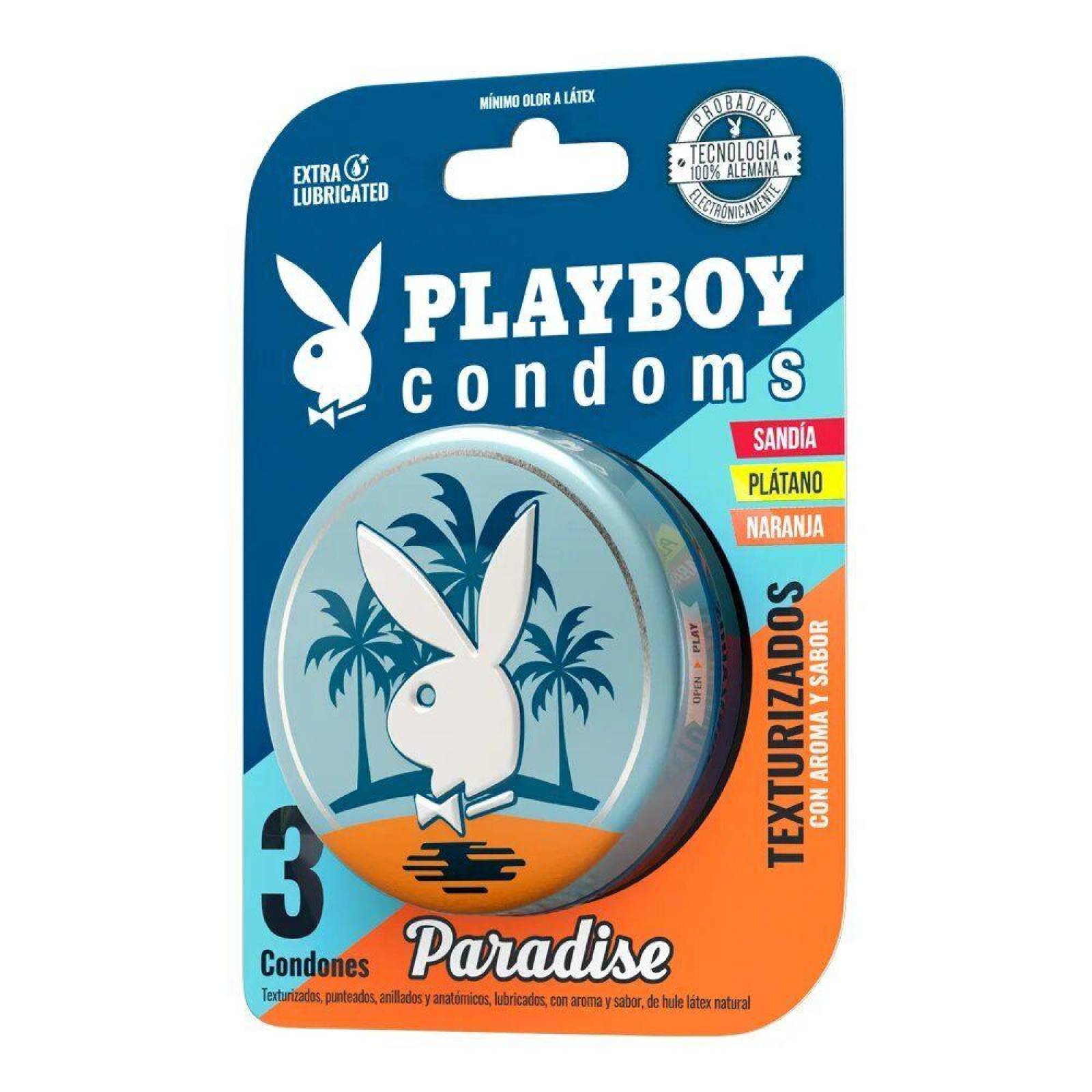 Preservativo Playboy Paradise Tex C 