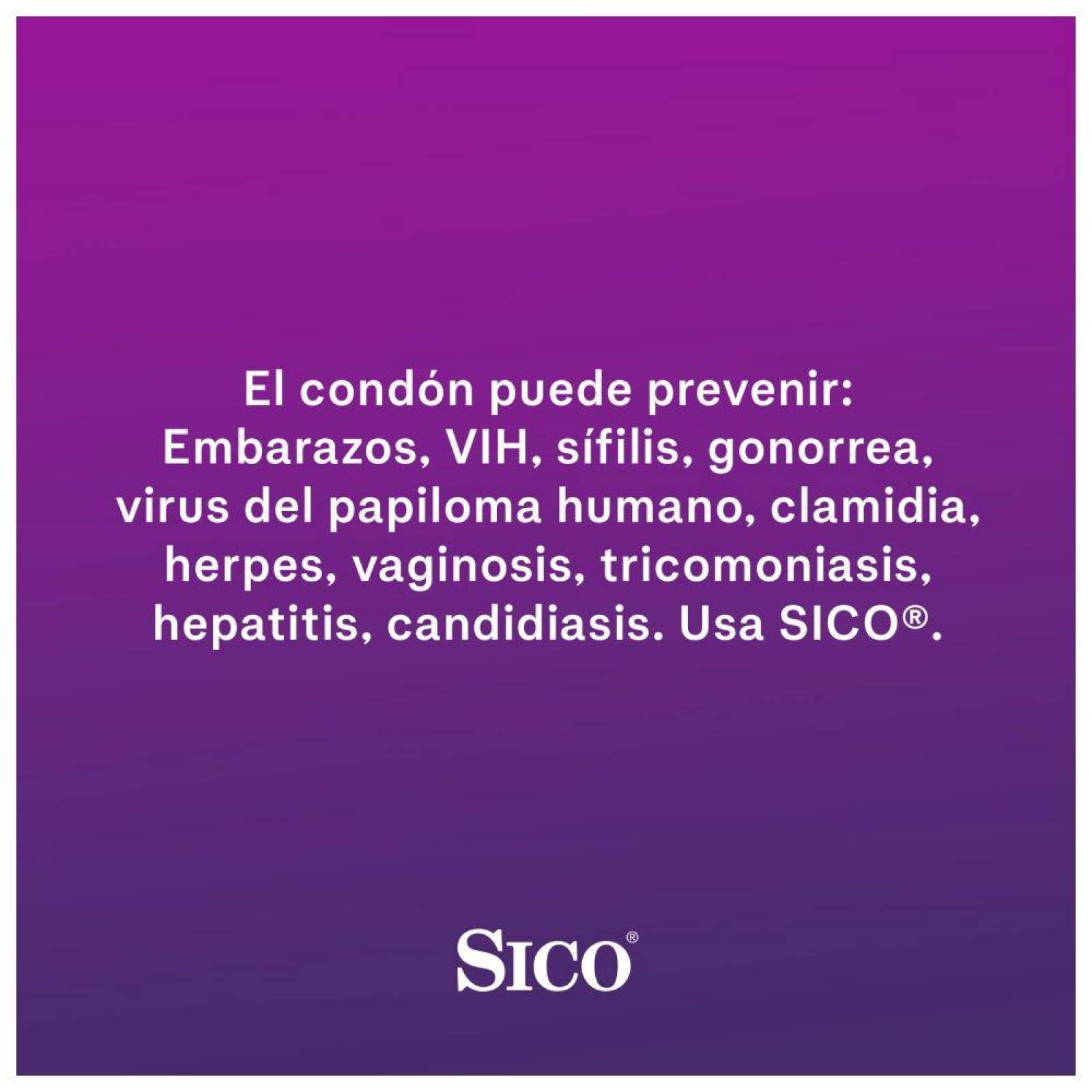 Sico Clímax Mutuo 9 Condones 