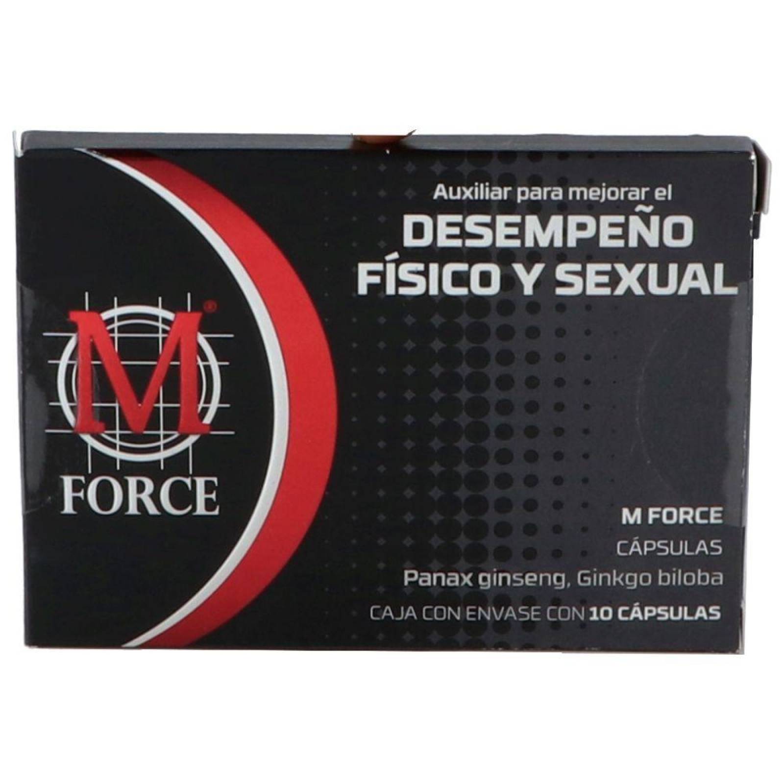 M Force Caja Con 10 Cápsulas 