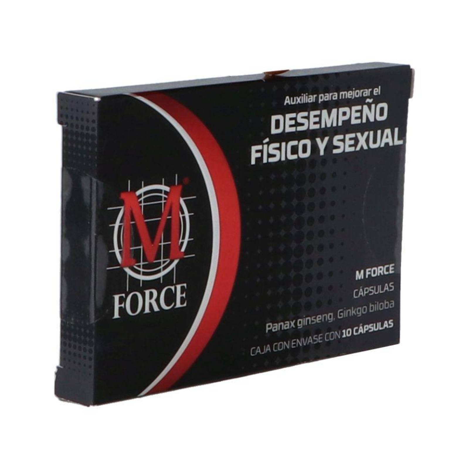 M Force Caja Con 10 Cápsulas 
